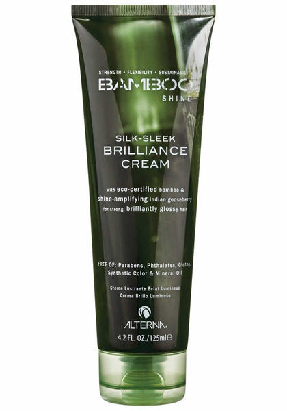Alterna BAMBOO Shine Silk-Sleek Brilliance Cream 4.2 Oz