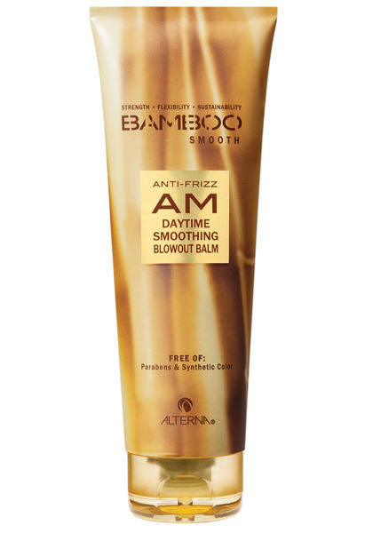 Alterna BAMBOO Smooth Anti-Frizz AM Daytime Smoothing Blowout Balm 5 Oz