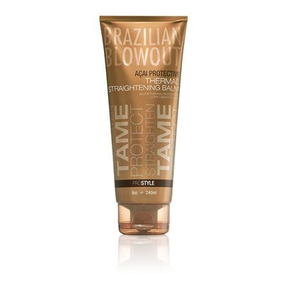 Brazilian Blowout Acai Protective Thermal Straightening Balm 8 oz.