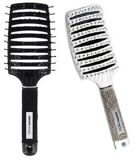 Keratin Complex Curved Vent Brush - Black - SR5203