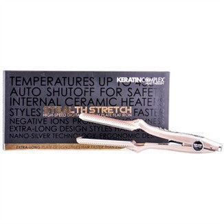 Keratin Complex Stealth Stretch Digital Titanium Professional Flat Iron - Gold - Extra Long - 1.5 inch