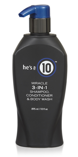 He's a 10 Miracle 3-IN-1 Conditioner And Body Wash 10 Oz | Keratin.nyc - Keratin Online Store