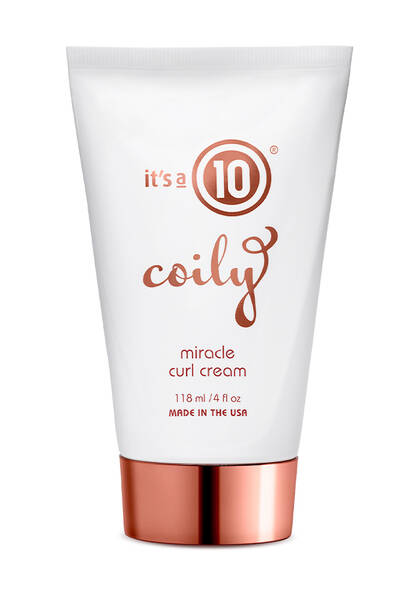 Its a 10 Coily Miracle Curl Cream 4 Oz