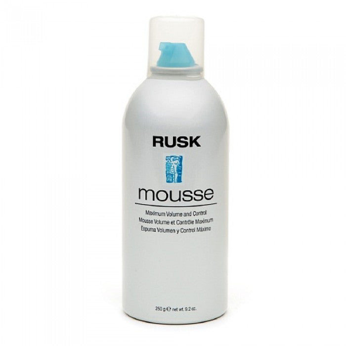 Rusk Mousse Maximum Volume and Control 5.8% 8.8 Oz