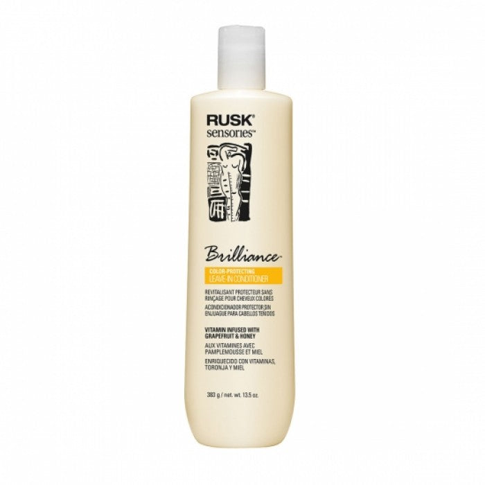 Rusk Sensories Brilliance Grapefruit and Honey Color Protecting Leave-In Cream Conditioner